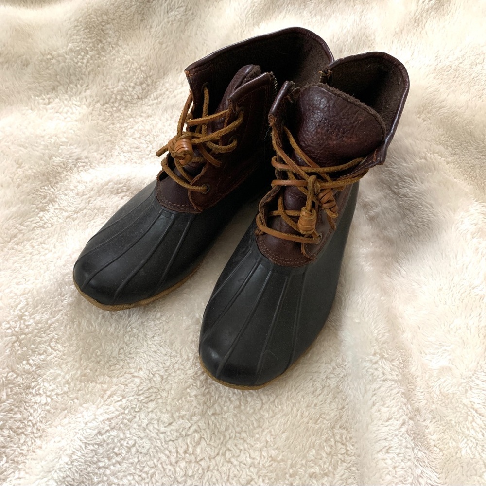 Sperry Waterproof Rubber Boot, size 7